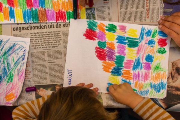 Alle kleuren van de regenboog