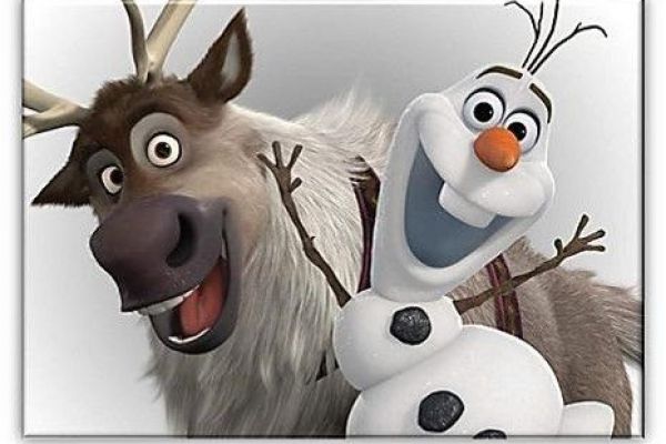 Knutselen met Olaf en Sven